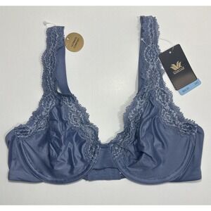 Wacoal 855301 Wild Wind Blue Softly Styled Underwire Bra Size 34C NEW 855301